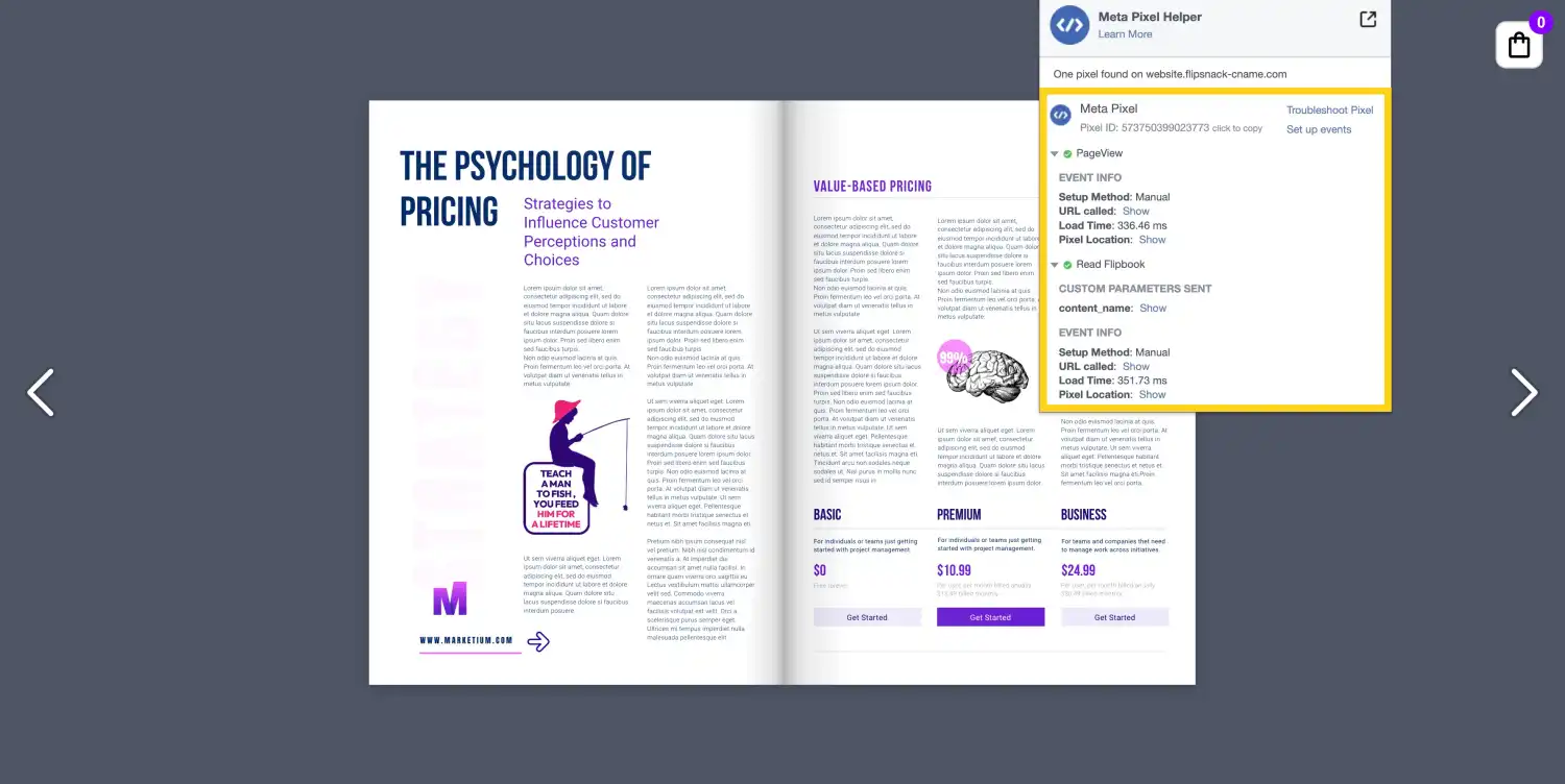 Настройка и проследяване на събития