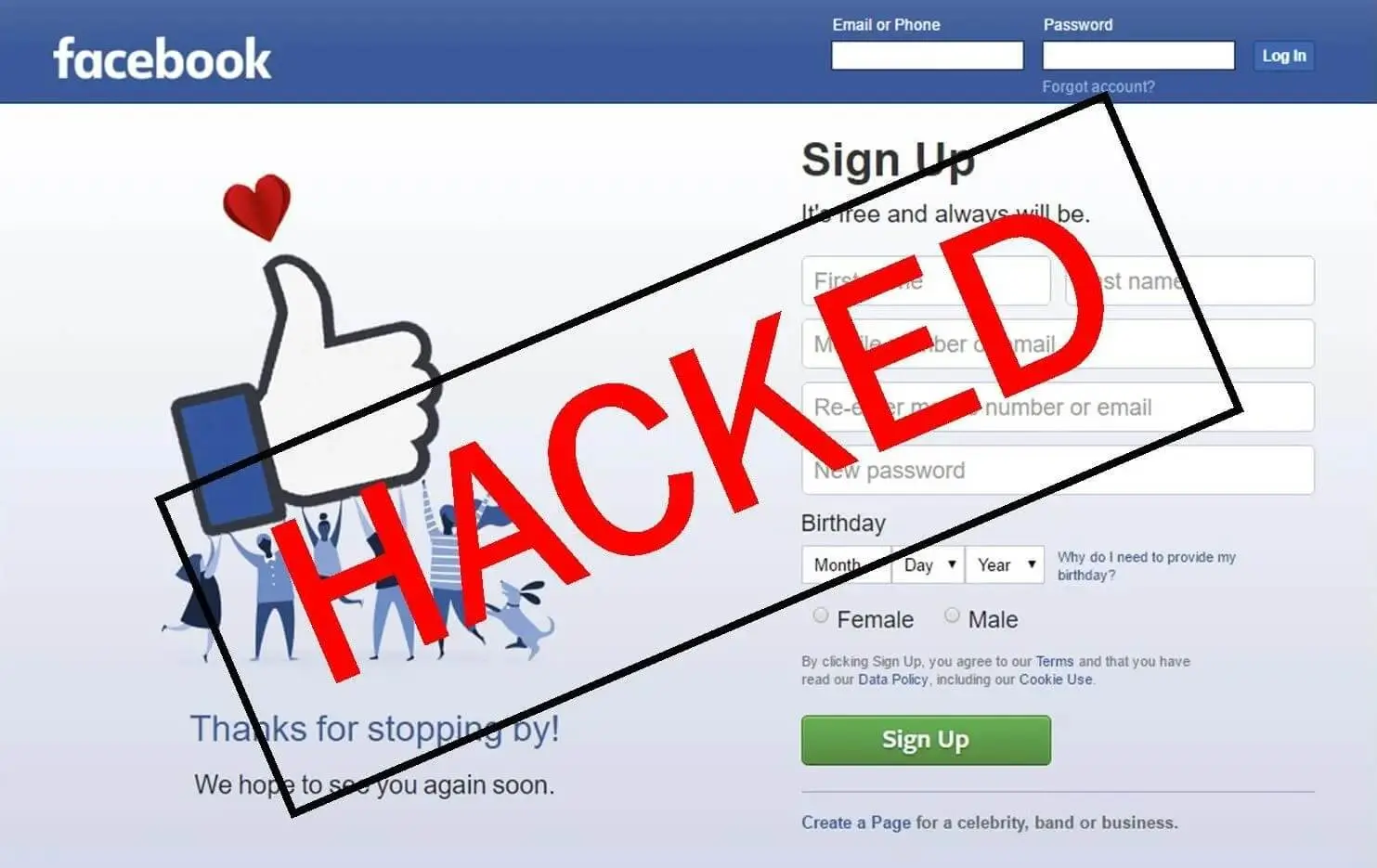 Възстановяване на Facebook профил