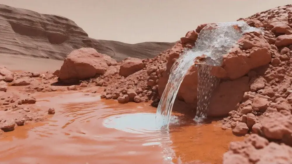 Водата на Марс